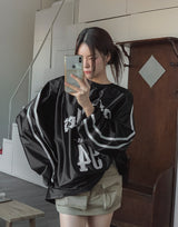 LA Trackline Metal Jersey Sweatshirt