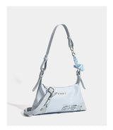 【即日発送】Star Print Ribbon Shirred Shoulder Bag - 2026 New Star Print Point Bag