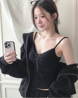 ave pin shirring sleeve tee