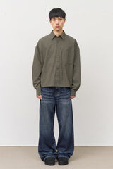 Flush Wide Washed Denim