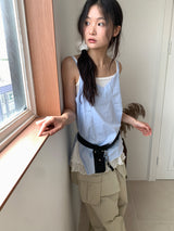SAINT STRIPE BLOUSE (2C)