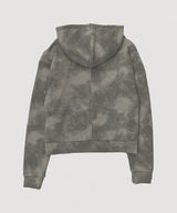 RUST DOUBLE ZIP HOODIE