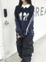 キッチュベルベットリボンTシャツ