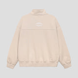 PARAGRAPH QUARTER-ZIP SWEATSHIRT