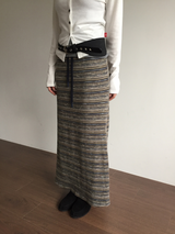 Venti knit long skirt (2color)