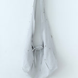 rivet cross bag (light grey)