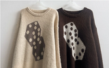 Somyi Bold Dice Graphic Oversized Fit Knitwear