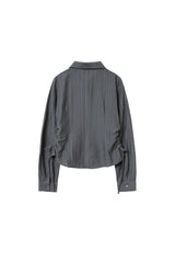 td strap shirt (dark grey)