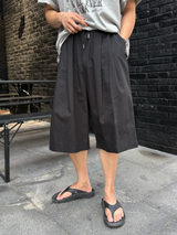 オスクラッシュツータックバミューダパンツ