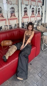 Vintage Raw Jeans Pants