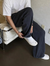 ASCLO ストーン ピグメント スウェット パンツ (4color)