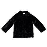 Fur long coat