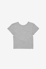Seton cut-out crop tee