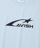 W スペースロゴ半袖Tシャツ BLUE(CV2EMFT519A)