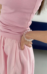 big ball strap - clear