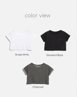 [MADE] テリットロールアップショートスリーブTシャツ
