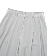 Women’s Two-Tuck Velvet Wide Pants Sage Gray