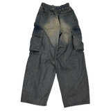 western cargo balloon pants