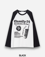 コレクションラグランニットTシャツ