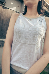 Togging hotfix sleeveless (White)
