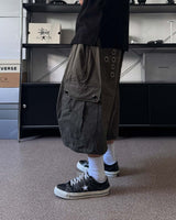 SL Eyelet Cargo Bermuda Pants
