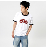 Essential Standard Short Sleeve Ringer T-shirt 3GEAR White