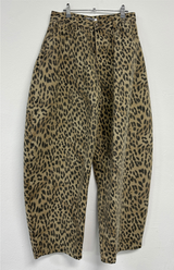 レオパードコットンパンツ💛💚🧸 - 2カラー