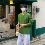 AIN リブラウンドニット