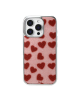 Hearted Epoxy Silver Case
