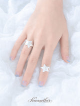  Puffy Star Ring