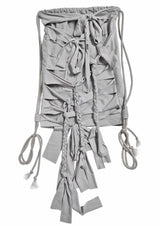 FLUTTER GYM SACK . GRAY