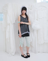 APRON MICRO PANTS / BLACK