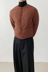 RELAX PADDING JACKET CHOCOBROWN