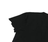 damage cutting t-shirt (black)