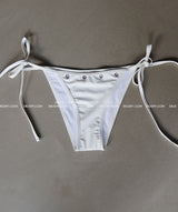 パンチングアイレットストラップビキニ