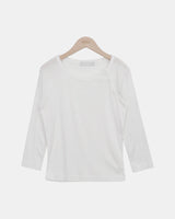Hena Diagonal Button 7-Sleeve T-Shirt
