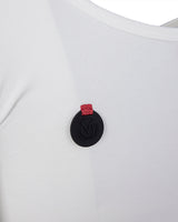 Mwoong ジュエリースクープTシャツ(ホワイト)