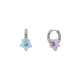 gleaming star earrings [6colors]