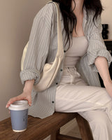 Delitte Leather Hobo Bag