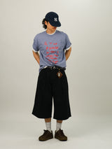 SE Cation Deep Pin-tuck Bermuda Pants