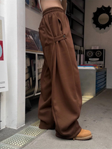 [Unisex]サイドストラップスウェットパンツ(5color)