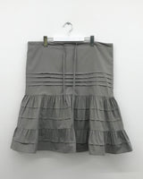 Chihiro Pintuck Midi Skirt (2 Colors)