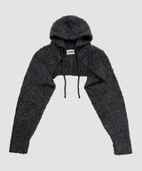 MUFFLER KNIT CARDIGAN 