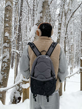 Cozy padded backpack