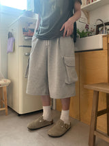 Structured Cargo Utility Bermuda Shorts