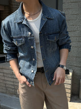 Ain denim trucker jacket