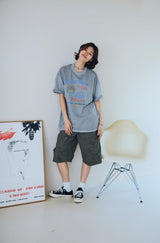 26SS★ハッピー バスケット ピグメント ショートスリーブ Tシャツ