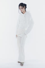 アンフーディーカーディガン ivory