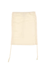 BRAID TIE SKIRT & TOP (CREAM)