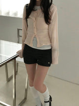 Mohair Backless Cardigan (3 colors)